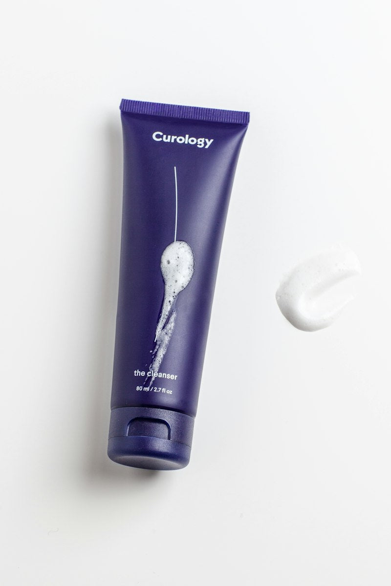 Charcoal cleanser bottle